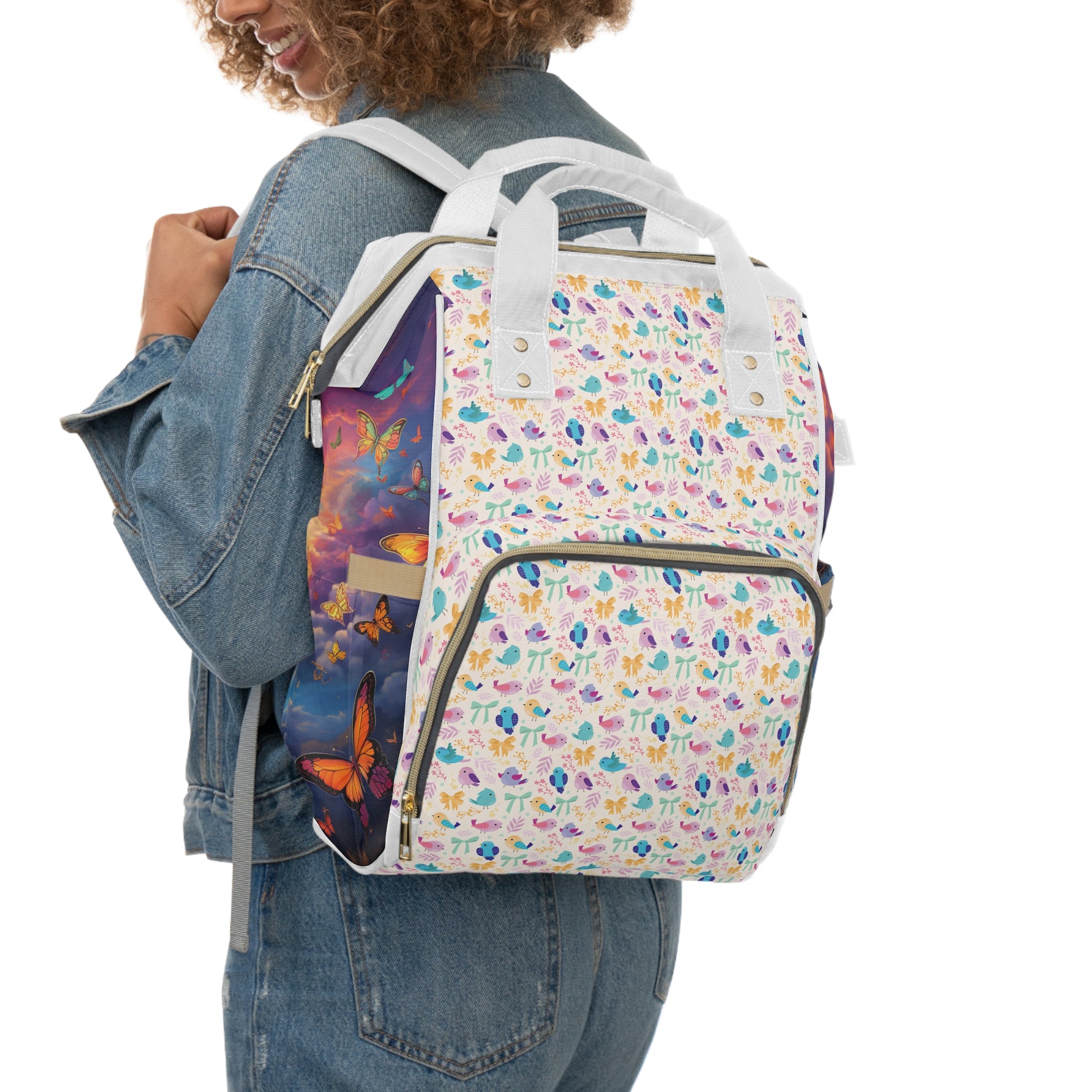 Diaper Backpack, Stylish Diaper Bag, Modern Mom Backpack, Spacious Baby Bag, Comfortable Diaper Bag, Lightweight Diaper Bag