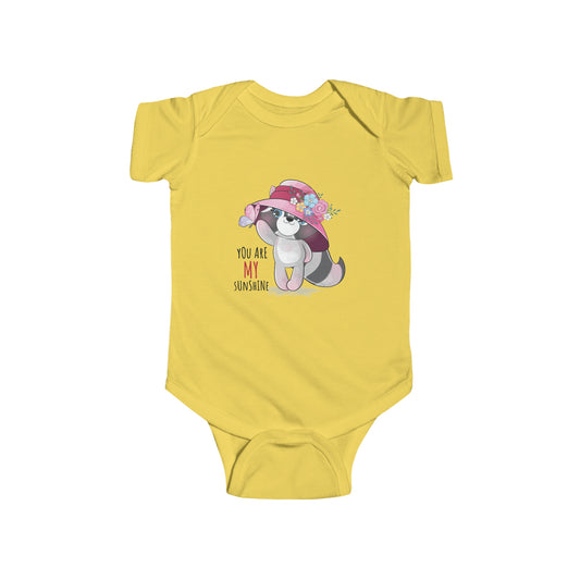Niccie's Adorable Sunshine Kitty Baby Bodysuit & Comfort