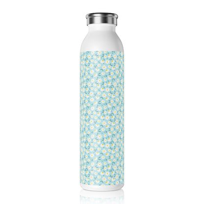 Niccie Elegant Floral Pattern Slim Water Bottle - Stylish