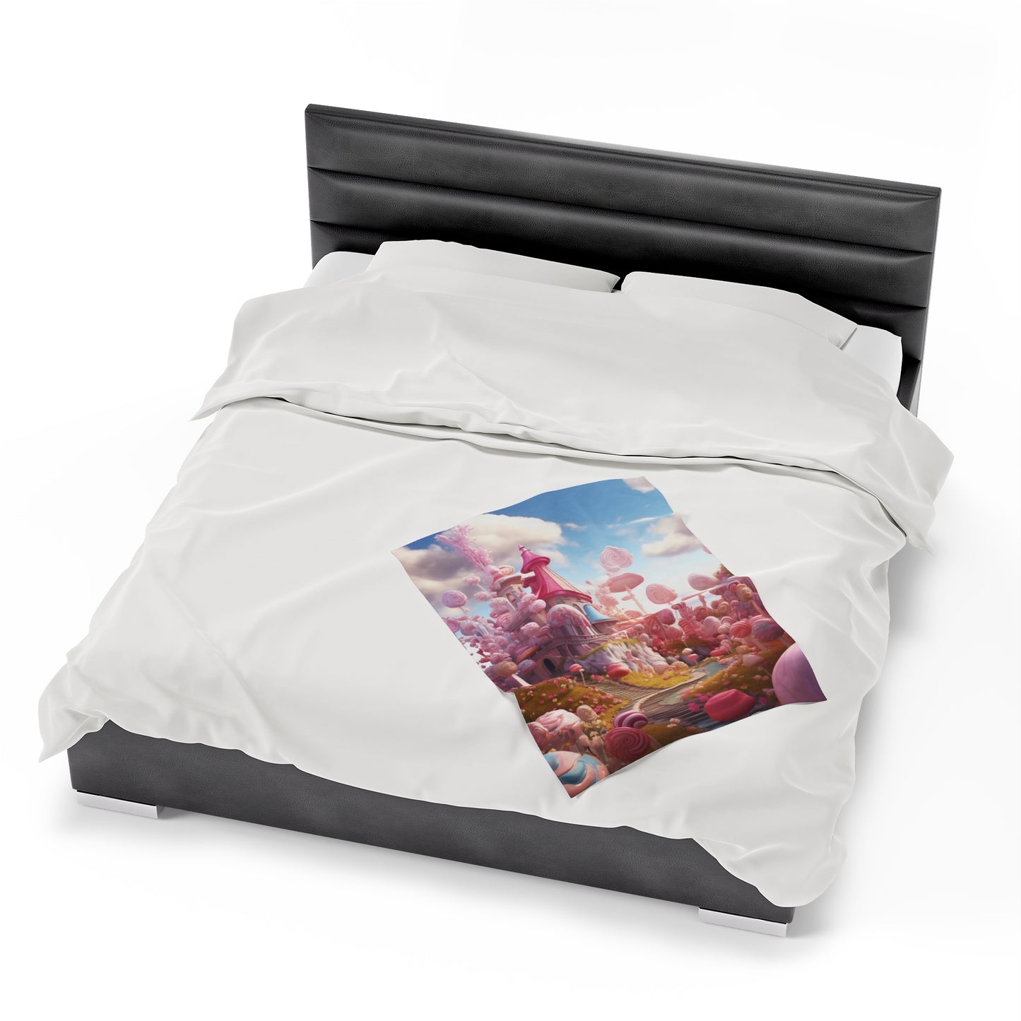 Niccie's Luxurious Fantastical Delights Velveteen Plush Blanket - Cozy Elegance for Ultimate Comfort