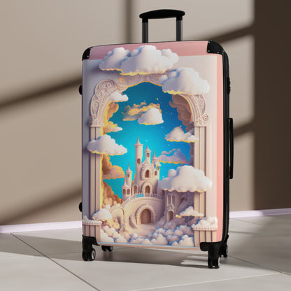 Niccie Magical 3D Disney Palace Suitcase Fantasy Travel Gear