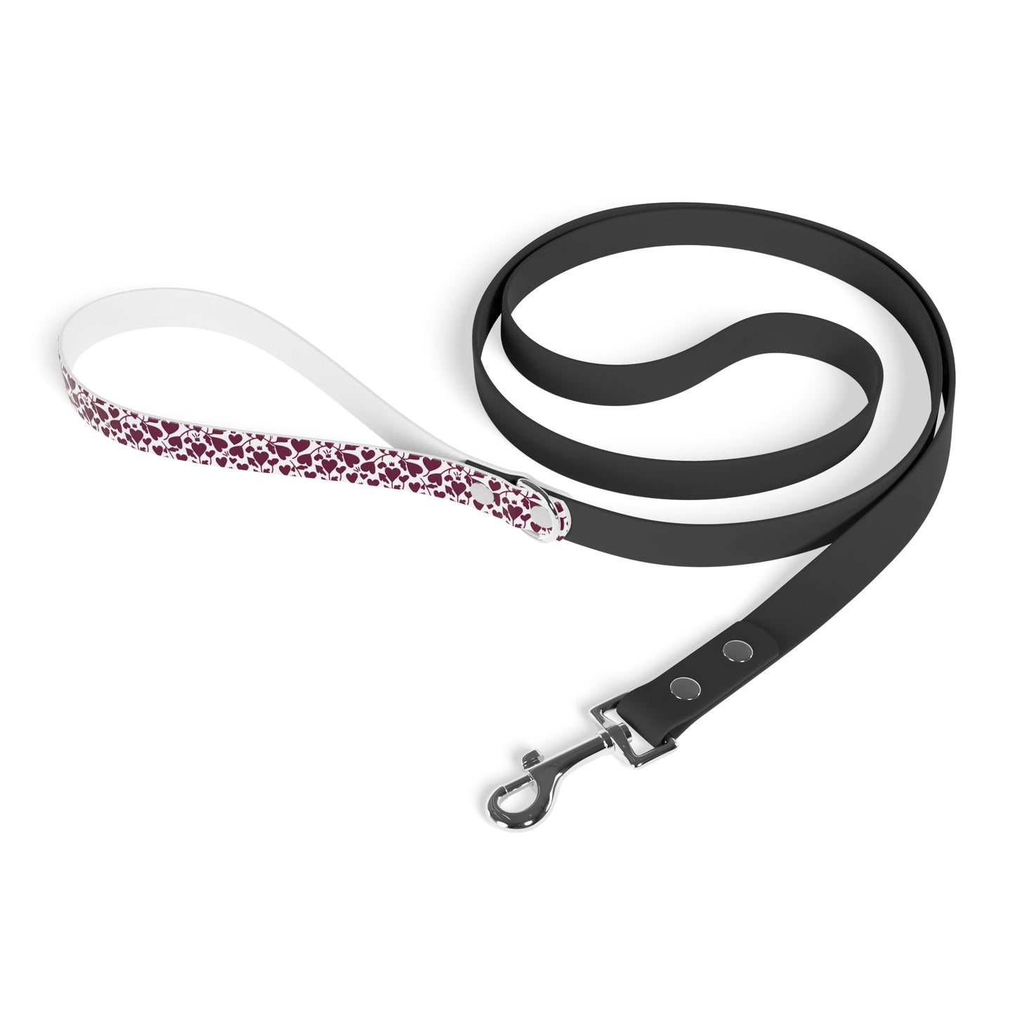 Niccie's Heart Pattern Pet Leash for Stylish Walks - High-Quality and Durable Design