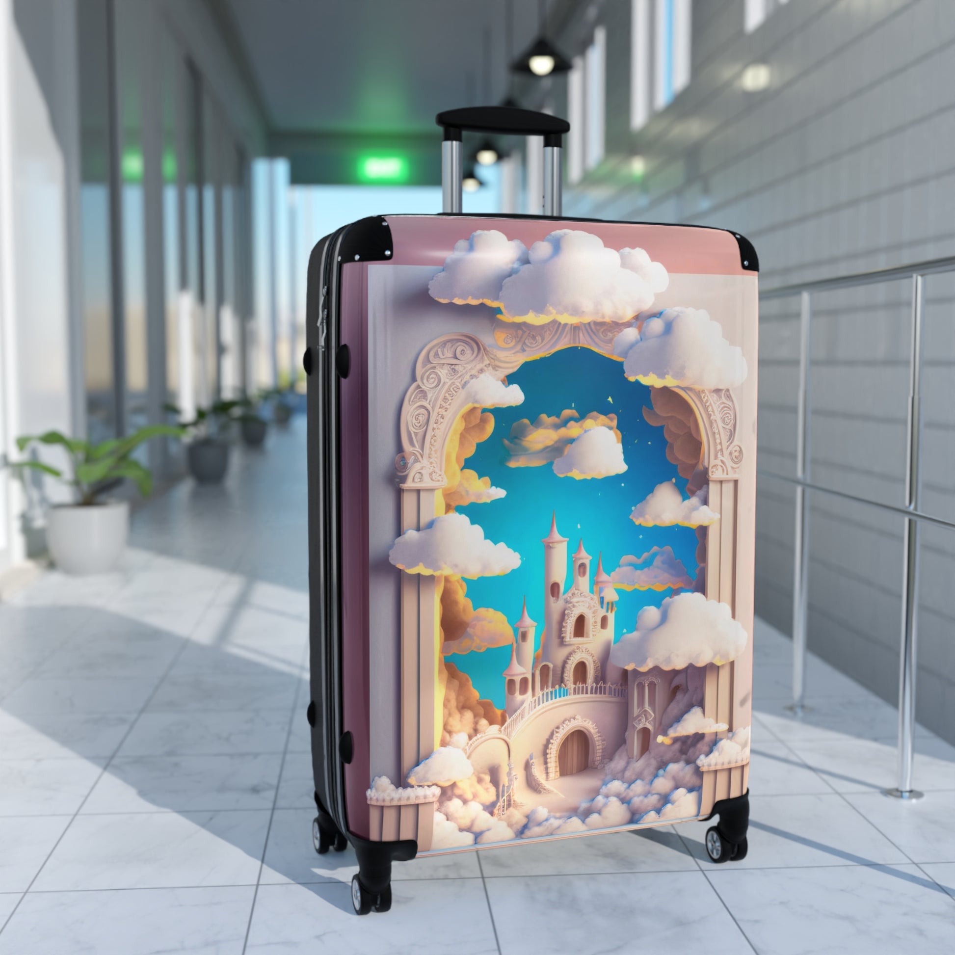 magical disney luggage, disney hard shell suitcase 3d,