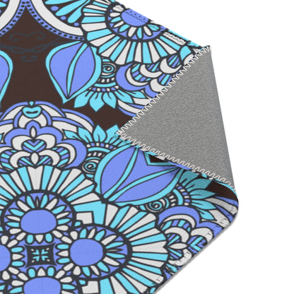 Niccie's Vibrant Mandala Design Picnic Rug - Stylish & Durable Outdoor Area Rug