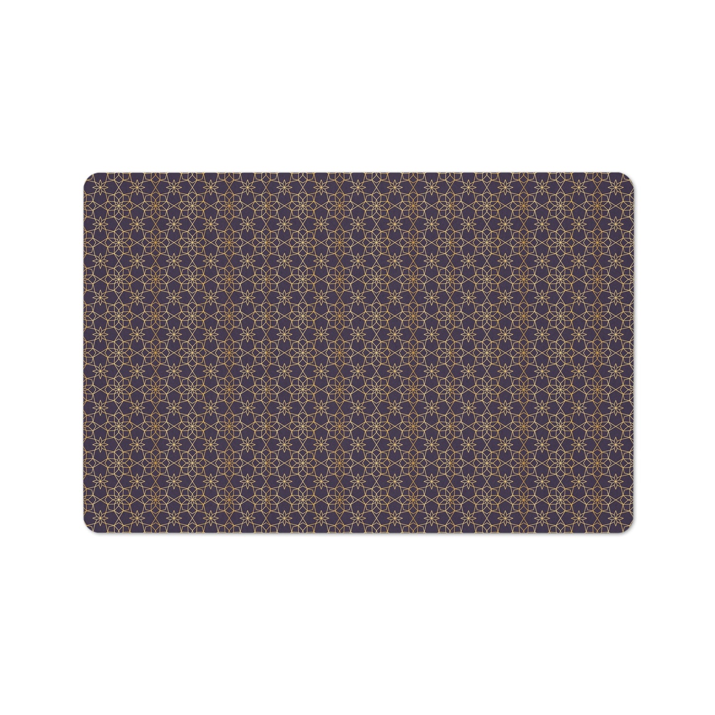 Niccie's Luxurious Arabic Pattern Floor Mat - Stylish, Durable Rug