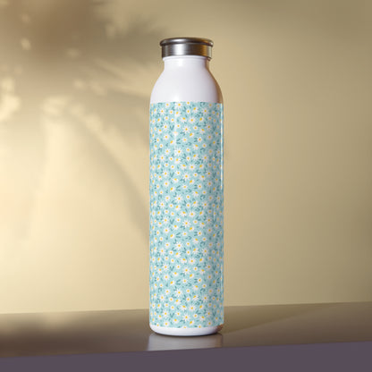 Niccie Elegant Floral Pattern Slim Water Bottle - Stylish