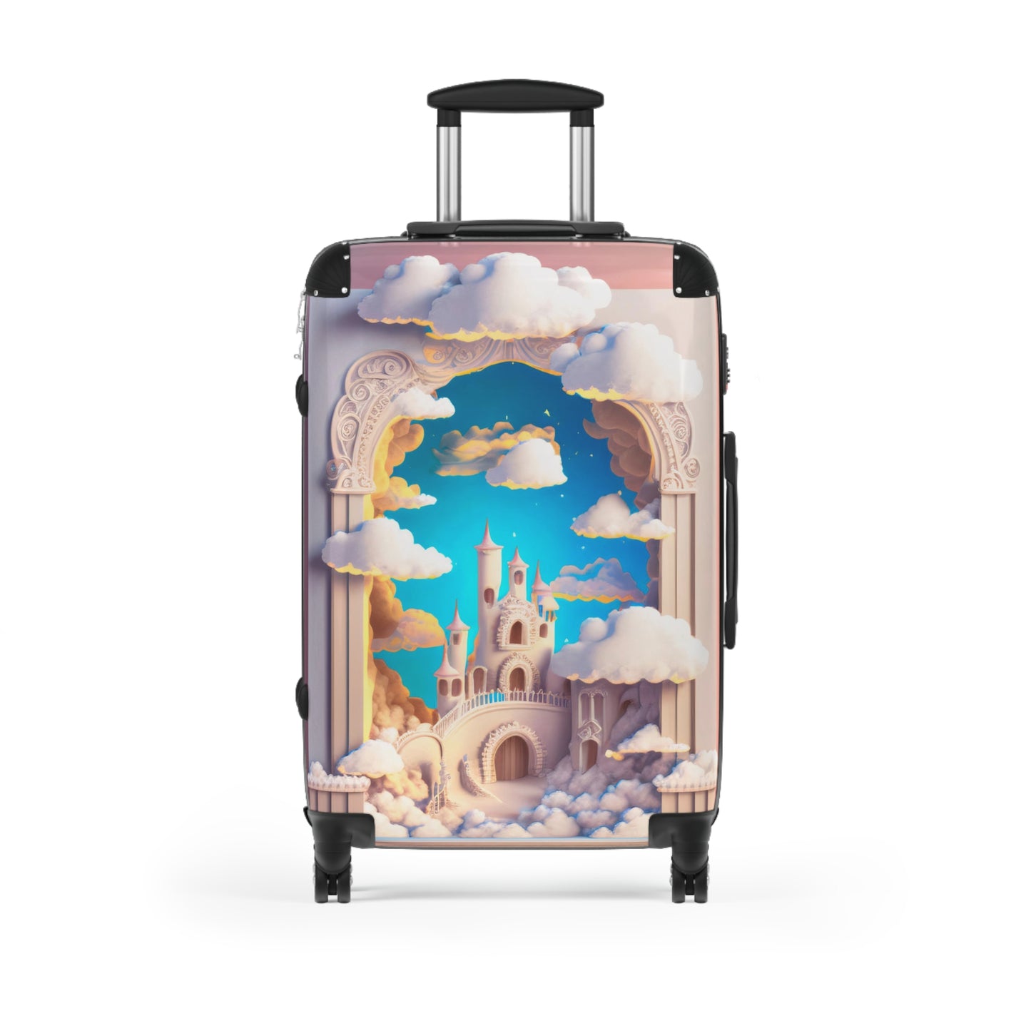 Niccie's Magical 3D Enchanted Disney Palace Suitcase Fantasy Travel Gear