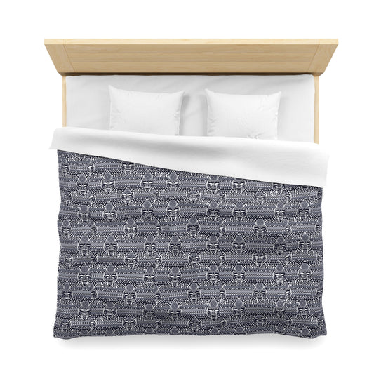 Niccie's Exquisite Microfiber Duvet Cover with Timeless Traditional Pattern