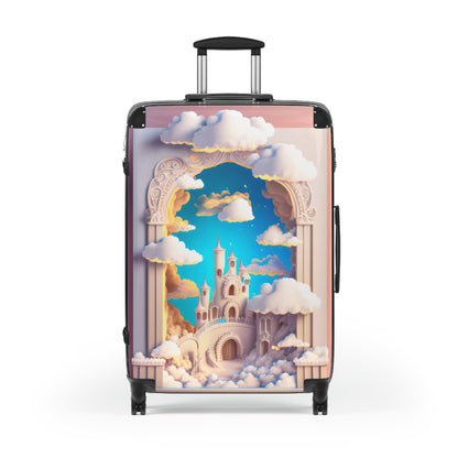 disney travel suitcase fantasy, disney suitcase with wheels,