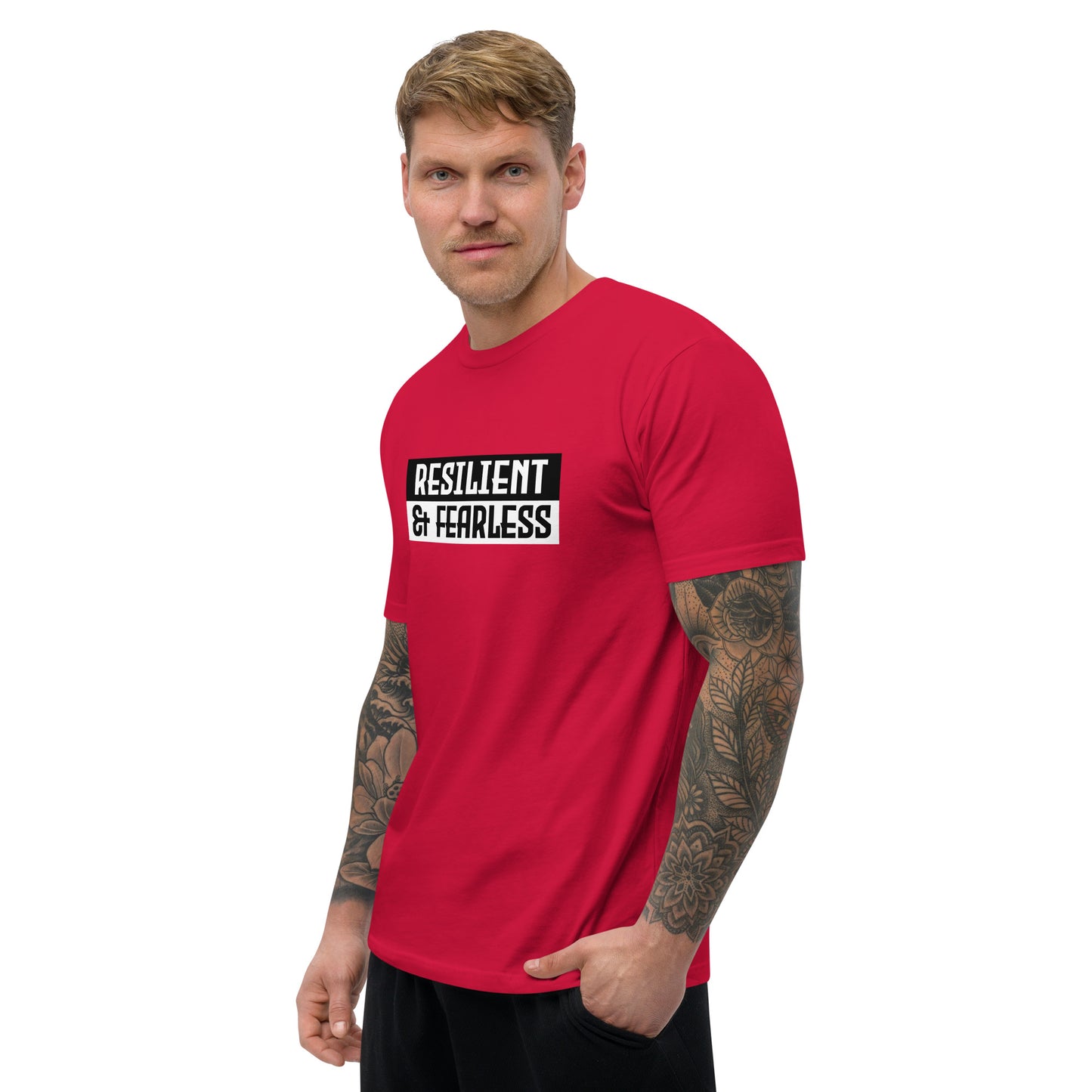Niccie's Resilient and Fearless, Men's Tee